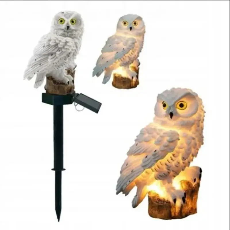 Соларна лампа за градина Сова - Сolar lamp Owl » Murzel.bg Соларна лампа за градина Сова - Сolar lamp Owl