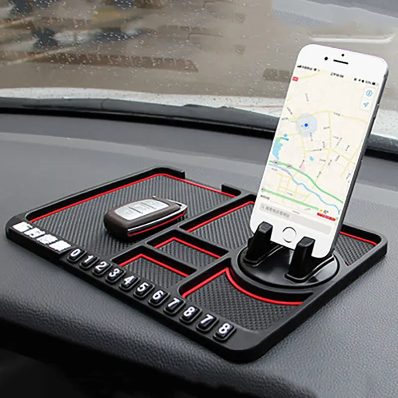Противоплъзгаща подложка за табло със стойка за телефон - Dashboard pad » Murzel.bg Противоплъзгаща подложка за табло със стойка за телефон - Dashboard pad