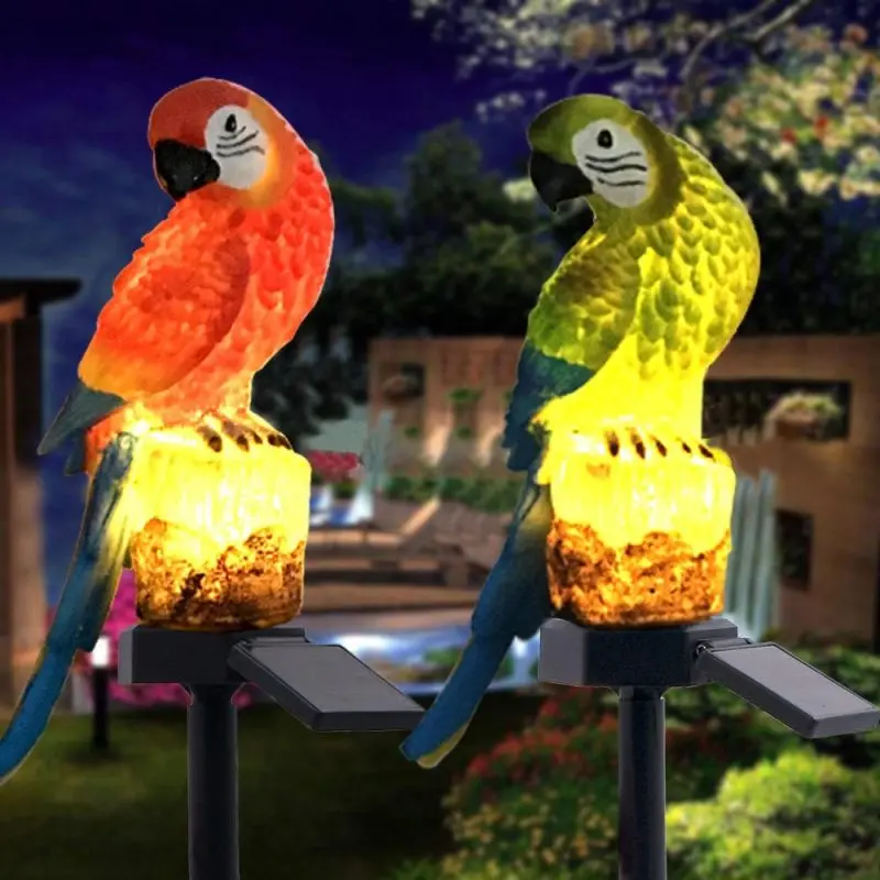 Соларна лампа за градина Папагал - Solar lamp Parrot » Murzel.bg Соларна лампа за градина Папагал - Solar lamp Parrot