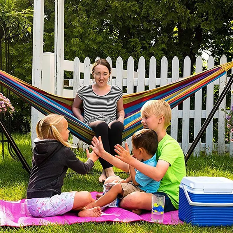 Цветна градинска люлка хамак - Hammock » Murzel.bg Цветна градинска люлка хамак - Hammock