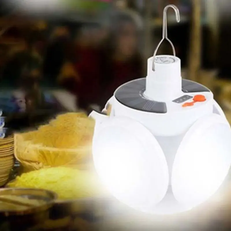 Висяща соларна лампа за къмпинг - Cambulb Lamp » Murzel.bg Висяща соларна лампа за къмпинг - CampLamp