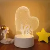 3D LED нощна лампа в три варианта Мече, Сърце и Китара - 3DLamp » Murzel.bg 3D LED нощна лампа в три варианта - Мече, Сърце и Китара - 3DLamp