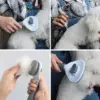 Четка за котки и кучета - PetBrush » Murzel.bg Четка за котки и кучета - PetBrush