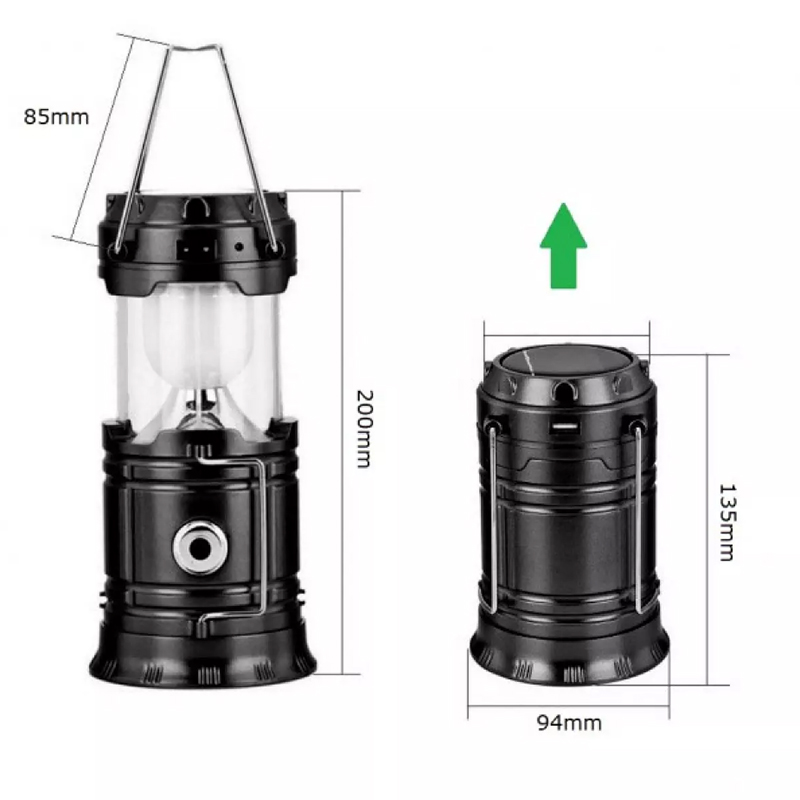 Акумулаторен LED фенер за къмпимг - CamLantern