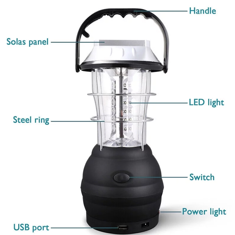 Мощен соларен LED фенер - PowerLantern