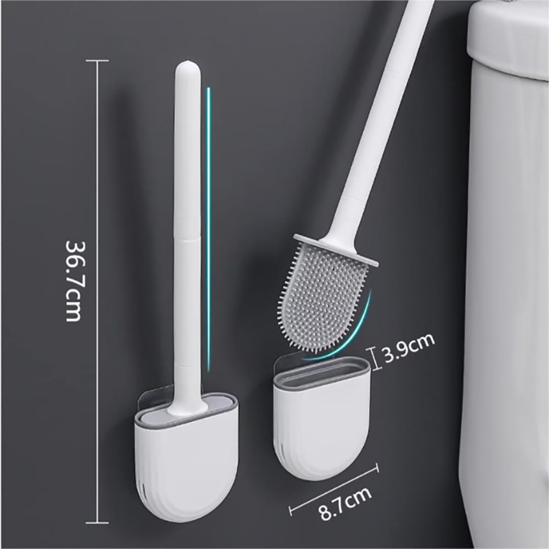 Силиконова четка за тоалетна с гъвкава глава - ToiletBrush