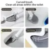Силиконова четка за тоалетна с гъвкава глава - ToiletBrush » Murzel.bg Силиконова четка за тоалетна с гъвкава глава - ToiletBrush