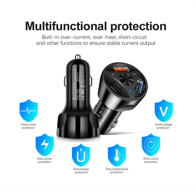 Бързо зарядно устройство за кола 55W - Charge55W