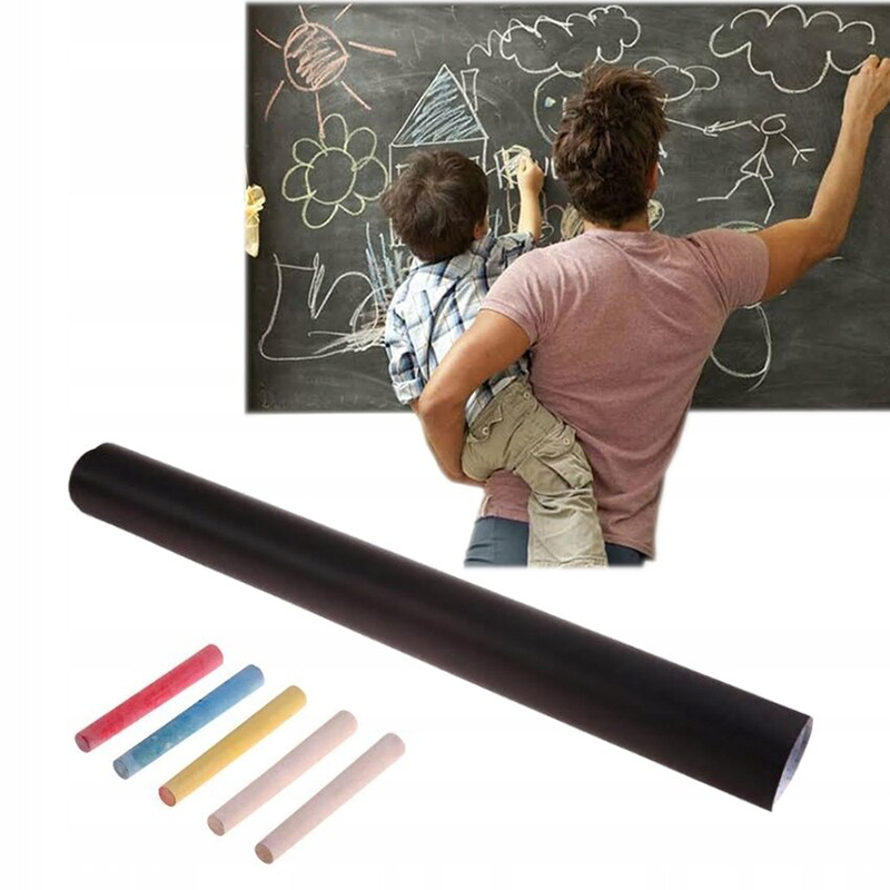 Стикер черна дъска за рисуване с тебeшири 45 х 200см. - BlackboardSticker