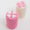 Ароматизирани свещи от восък в розово и бяло - PinkCandles » Murzel.bg Ароматизирани свещи от восък в розово и бяло - PinkCandles