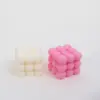 Ароматизирани свещи от восък в розово и бяло - PinkCandles » Murzel.bg Ароматизирани свещи от восък в розово и бяло - PinkCandles