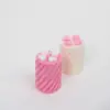 Ароматизирани свещи от восък в розово и бяло - PinkCandles » Murzel.bg Ароматизирани свещи от восък в розово и бяло - PinkCandles