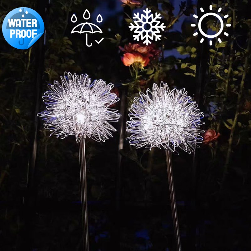 LED соларни лампи фойерверки 2бр. - LightsFireworks