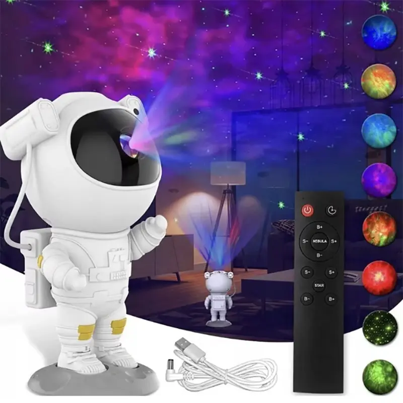 Звезден проектор Астронавт. Нощна лампа за деца - AstroProjector » Murzel.bg Звезден проектор Астронавт. Нощна лампа за деца - AstroProjector