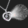 Колие с надпис Обичам те на 100 езика - LoveYouNecklace » Murzel.bg Колие с надпис Обичам те на 100 езика - LoveYouNecklace