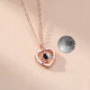 Колие с надпис Обичам те на 100 езика - LoveYouNecklace » Murzel.bg Колие с надпис Обичам те на 100 езика - LoveYouNecklace
