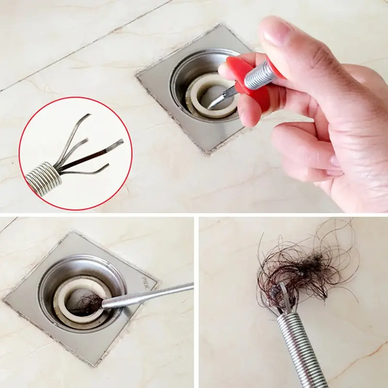 Метална щипка, уред за отпушване на мивки и канали - MetalClip » Murzel.bg Метална щипка, уред за отпушване на мивки и канали - MetalClip
