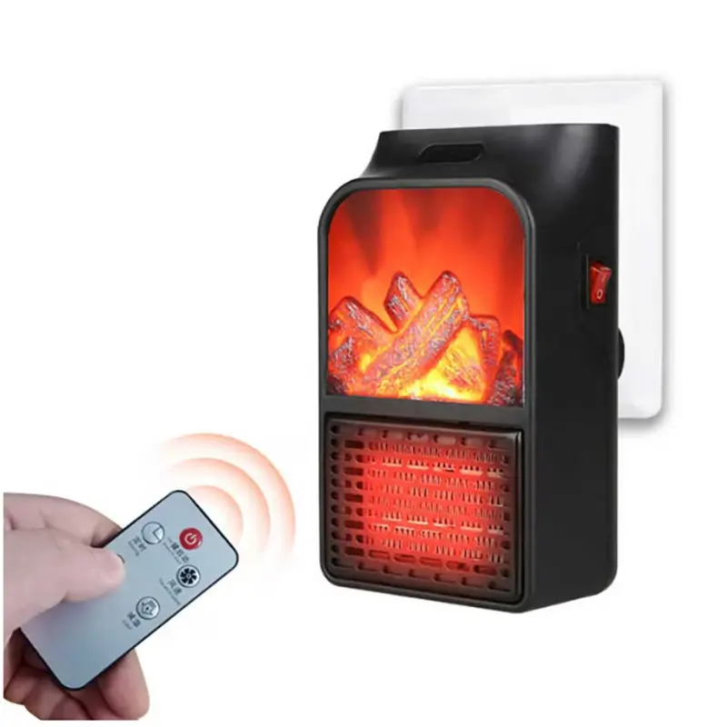 Отоплителна мини печка, духалка с камина ефект 1000W - MiniStove » Murzel.bg Отоплителна мини печка, духалка с камина ефект 1000W - MiniStove