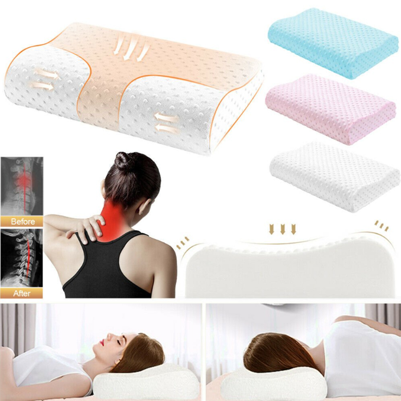 Анатомична възглавница с мемори пяна за спокоен сън - PillowSpa