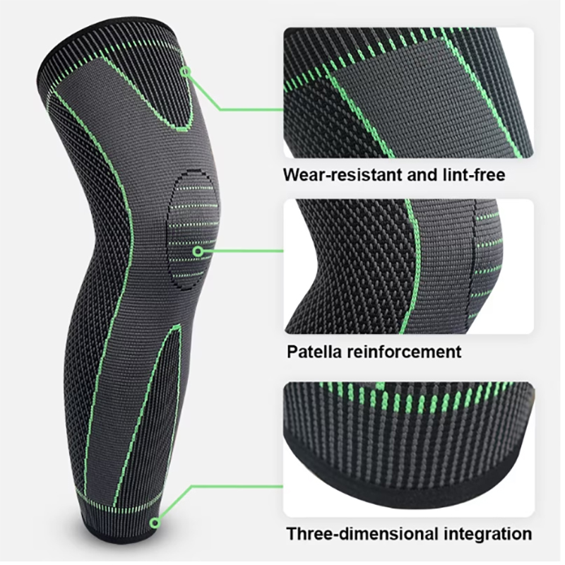 Дълга еластична наколенка - KneeSupport