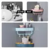 Самозалепваща поставка за баня - BathroomStand » Murzel.bg Самозалепваща поставка за баня - BathroomStand