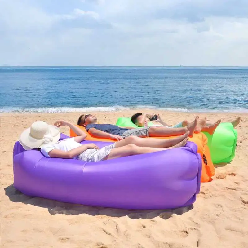 Надуваемо легло за къмпинг, плаж или риболов - AirBed » Murzel.bg Надуваемо легло за къмпинг, плаж или риболов - AirBed