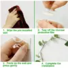 Клипс щипки за хващане и аранжиране на цветя 50бр. - FlowerClip » Murzel.bg Клипс щипки за хващане и аранжиране на цветя 50бр.