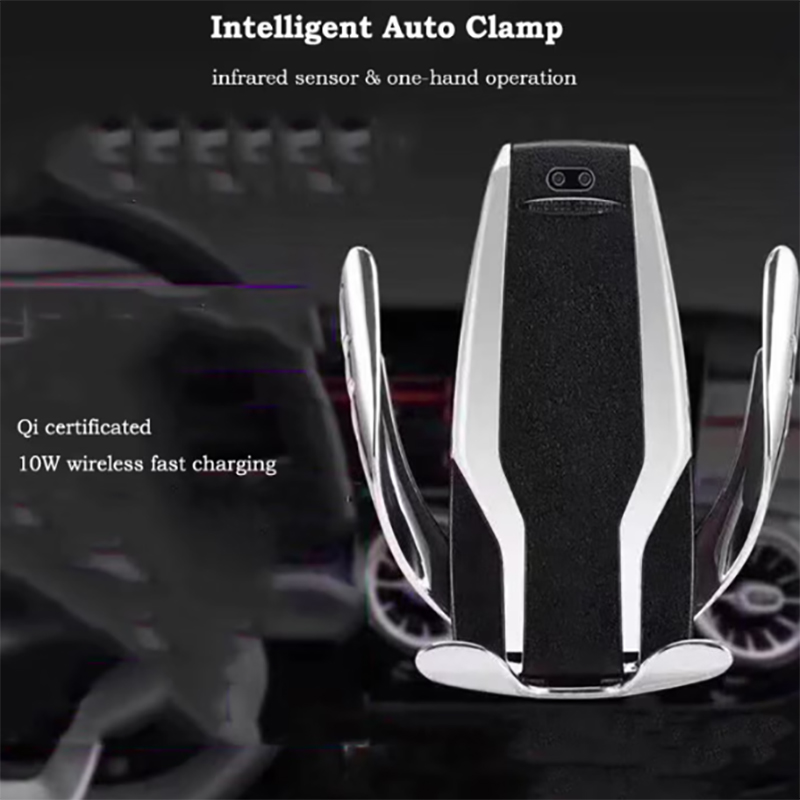 Интелигентно безжично зарядно за телефон, стойка за кола - SmartCharger