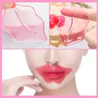 Хидратираща маска за устни с колаген и аромат на череша - LipMask