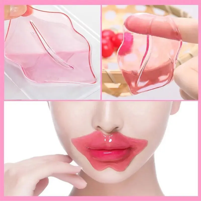 Хидратираща маска за устни с колаген и аромат на череша - LipMask » Murzel.bg Хидратираща маска за устни с колаген и аромат на череша - LipMask
