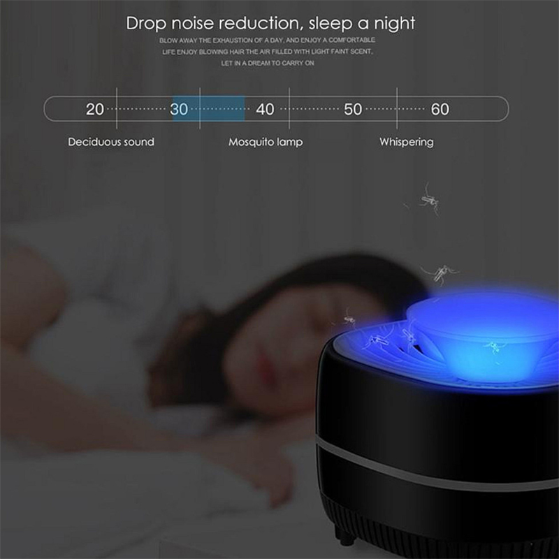 LED лампа против комари и насекоми с UV светлина - LightingLamp