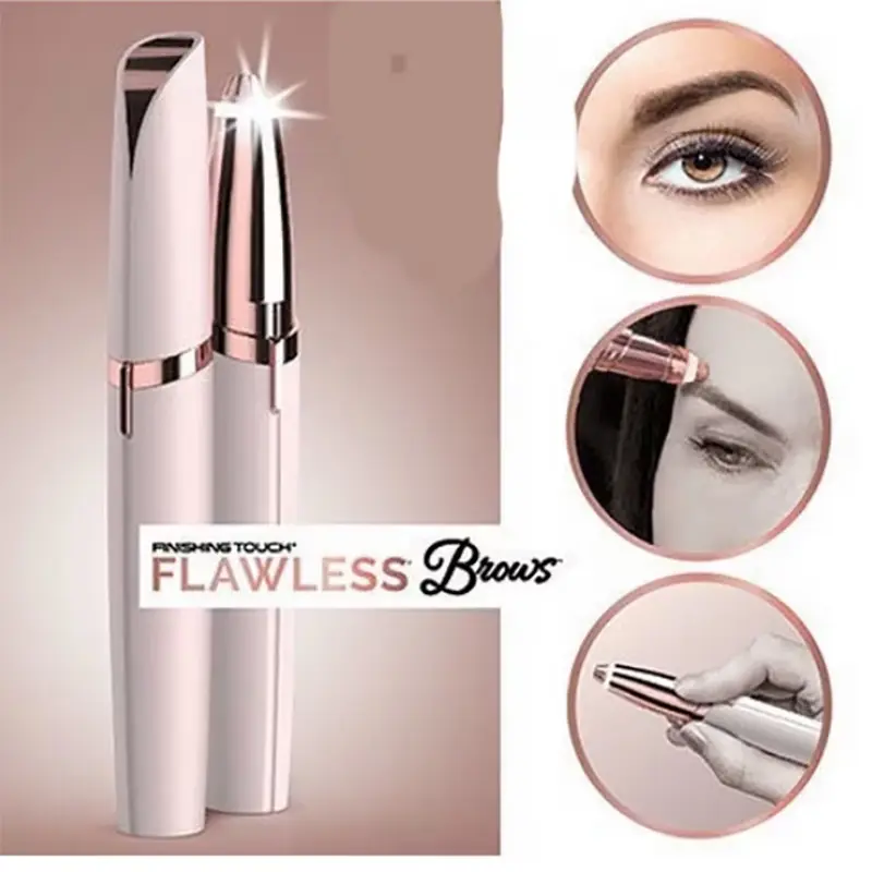 Тример за оформяне на вежди, епилатор за лице, LED - EyebrowTrimmer » Murzel.bg Тример за оформяне на вежди, епилатор за лице, LED - EyebrowTrimmer