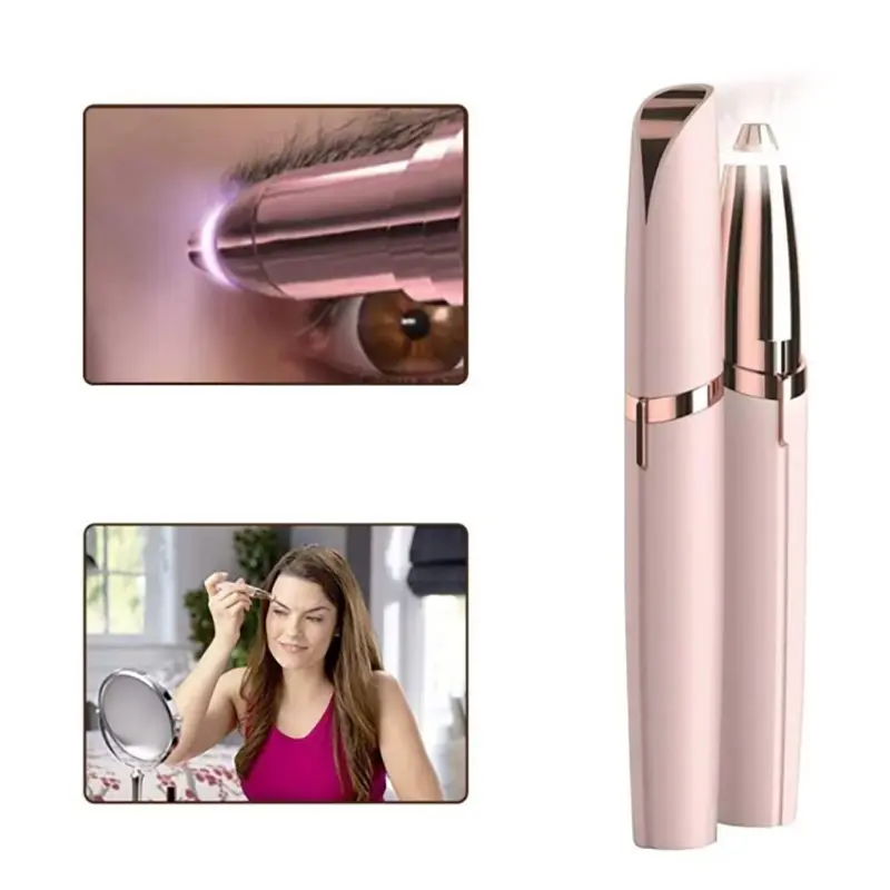 Тример за оформяне на вежди, епилатор за лице, LED - EyebrowTrimmer » Murzel.bg Тример за оформяне на вежди, епилатор за лице, LED - EyebrowTrimmer