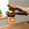 Компактно кухненско ренде 5 в 1, с 3 приставки и капак - Grater5in1 » Murzel.bg Компактно кухненско ренде 5 в 1, с 3 приставки и капак - Grater5in1