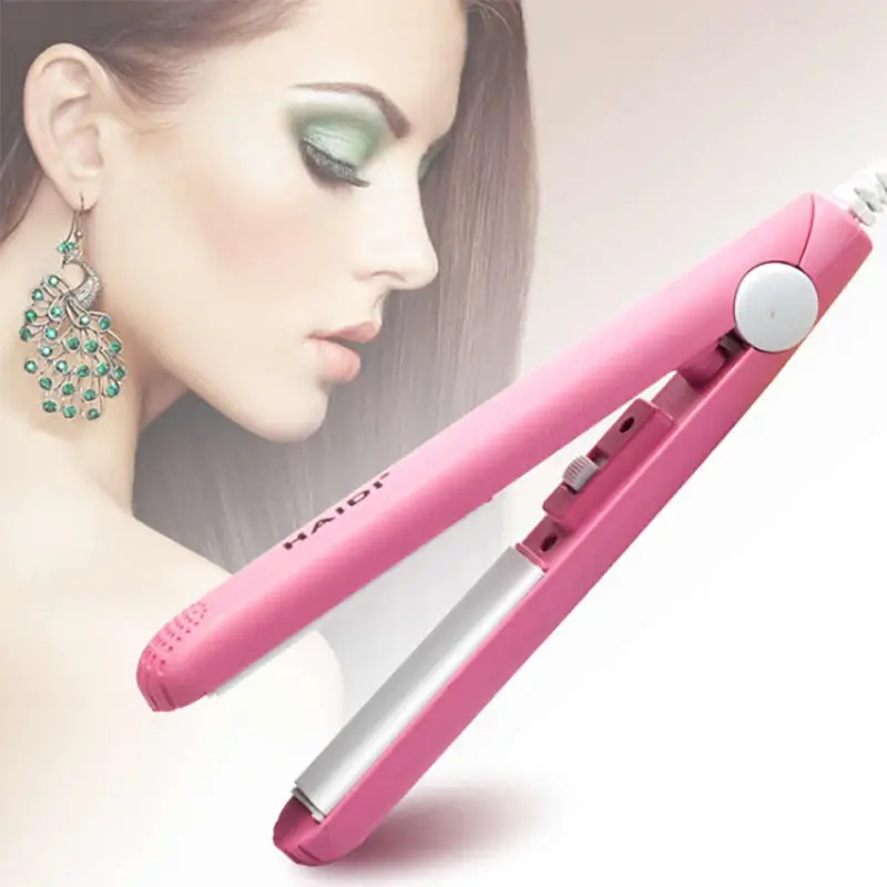 Мини преса за коса за изправяне Haidi, нагряване до 160° - HairStraightener » Murzel.bg Мини преса за коса за изправяне Haidi, нагряване до 160° - HairStraightener