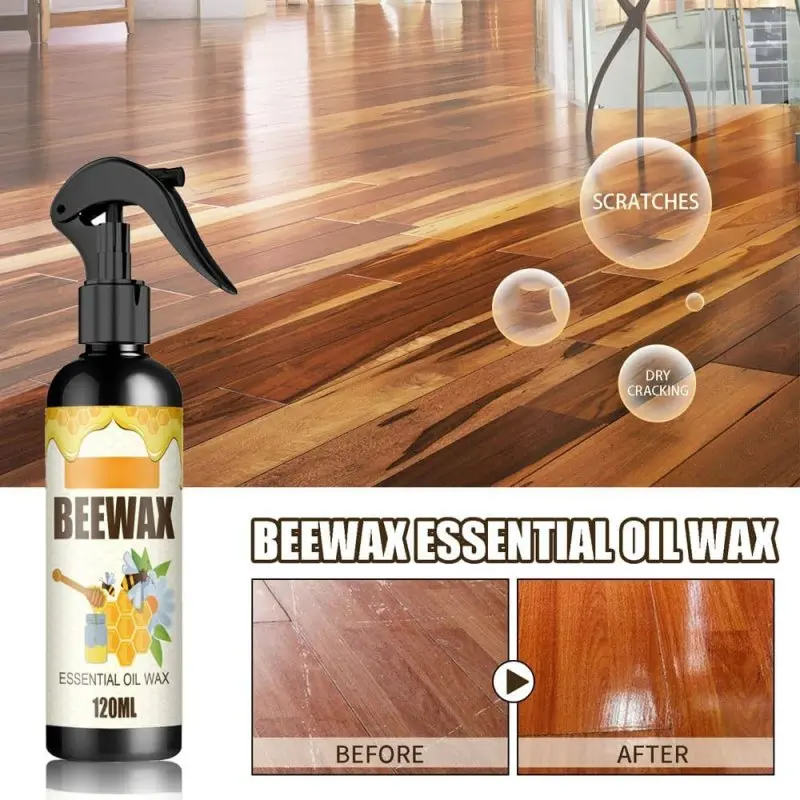 Спрей за полиране и почистване на дърво с пчелен восък - BeeOilWax » Murzel.bg Спрей за полиране и почистване на дърво с пчелен восък - BeeOilWax
