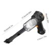 Мини прахосмукачка 4 в 1, 4000Pa - HandhealdCleaner » Murzel.bg Мини прахосмукачка 4 в 1, 4000Pa - HandhealdCleaner