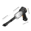 Мини прахосмукачка 4 в 1, 4000Pa - HandhealdCleaner » Murzel.bg Мини прахосмукачка 4 в 1, 4000Pa - HandhealdCleaner