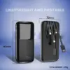 Бързо зарядно за телефон, преносима зарядна станция, 10000mAh - FastBank KP-37 » Murzel.bg Бързо зарядно за телефон, преносима зарядна станция, 10000mAh - FastBank KP-37