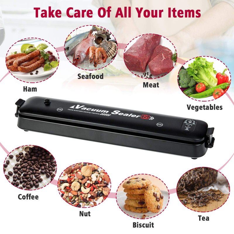 Професионална вакуум машина - VacuumSealer 2in1
