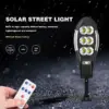Лампа с вграден соларен панел и сензор за движение 3000W - InductionLamp » Murzel.bg Лампа с вграден соларен панел и сензор за движение 3000W - InductionLamp