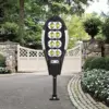 Лампа с вграден соларен панел и сензор за движение 3000W - InductionLamp