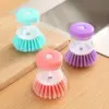 Кухненска четка с дозатор за препарат, четка за почистване на съдове - MiniKitchenBrush » Murzel.bg дозатор за препарат, четка за почистване на съдове - MiniKitchenBrush
