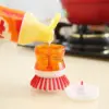 Кухненска четка с дозатор за препарат, четка за почистване на съдове - MiniKitchenBrush » Murzel.bg Кухненска четка с дозатор за препарат, четка за почистване на съдове - MiniKitchenBrush