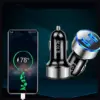 Цифрово зарядно за кола с LED дисплей, двупортово USB зарядно за запалка - CarCharge Dual USB » Murzel.bg Цифрово зарядно за кола с LED дисплей, двупортово USB зарядно за запалка - CarCharge Dual USB