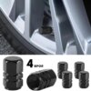 Капачки за вентил за автомобилни гуми, алуминиеви капачки 4 бр - TireValve Caps