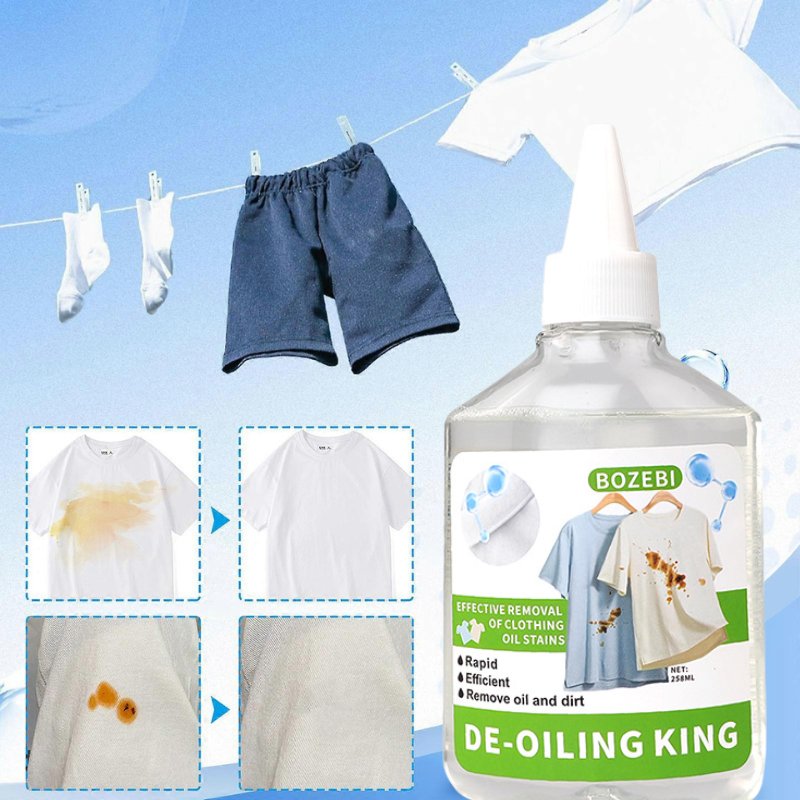 Обезмаслител за дрехи, препарат за премахване на мазни петна - StainCleanPro