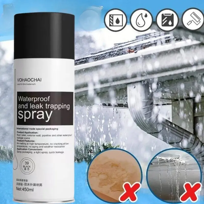 Спрей за хидроизолация и ремонт на течове, водоустойчив уплътнител - LeakRepairSpray » Murzel.bg Спрей за хидроизолация и ремонт на течове, водоустойчив уплътнител - LeakRepairSpray