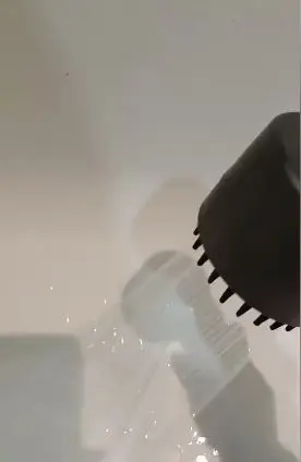 Click to view full screen Душ слушалка с масажна четка, преносима душ глава с 3 режима на пръскане и многофункционален масаж - ShowerMassageBrush photo review