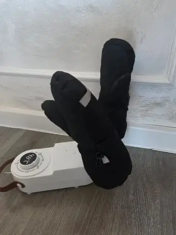 Click to view full screen Електрическа сушилня за обувки, преносим и сгъваем уред за бързо сушене - Electric Shoe Dryer photo review